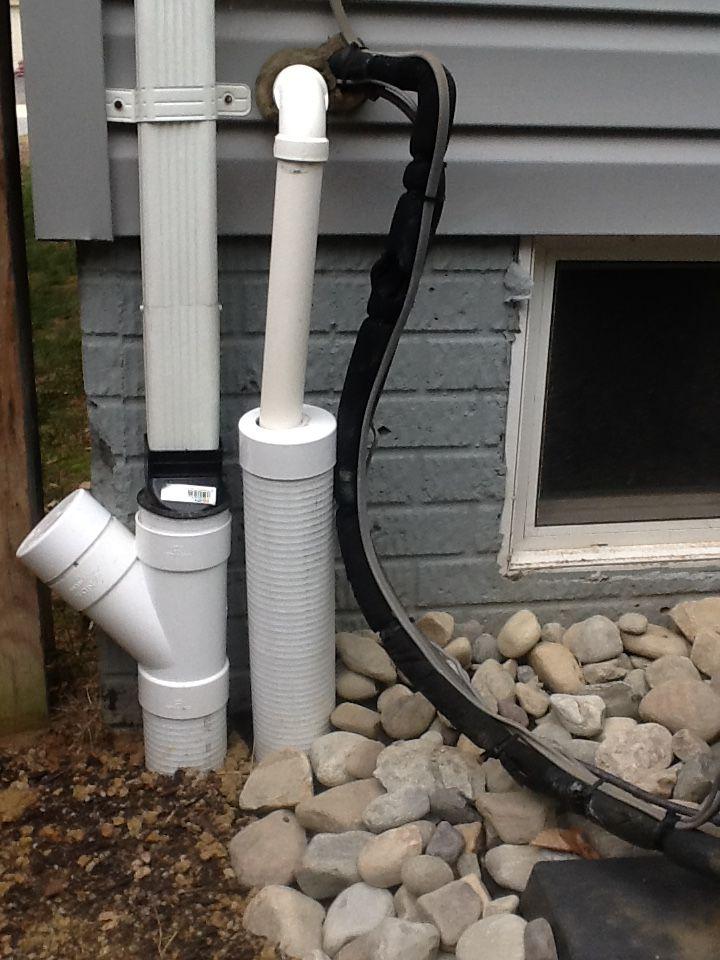 Downspout Extensions Home Waterproofing Company Northern VA