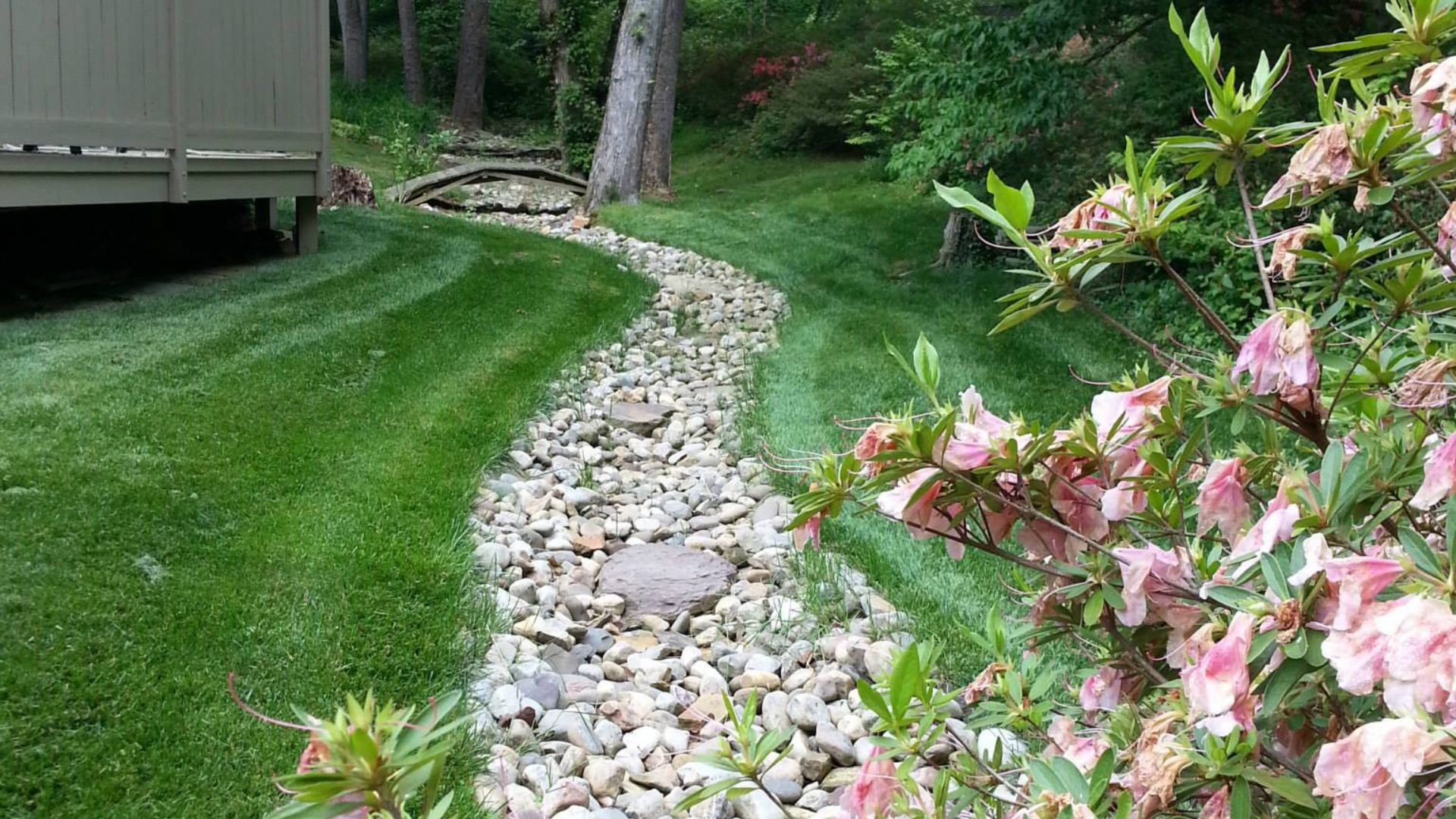 How to Maintain Your Drainage Swales Drainage Swale Burke VA